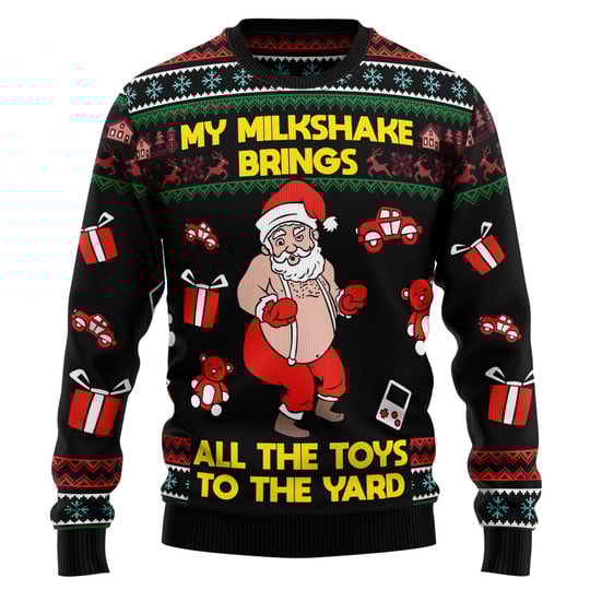 My Milkshake Bring Ugly Christmas Sweater For Men & Women Christmas Gift Sweater US3267 - WeCustomit