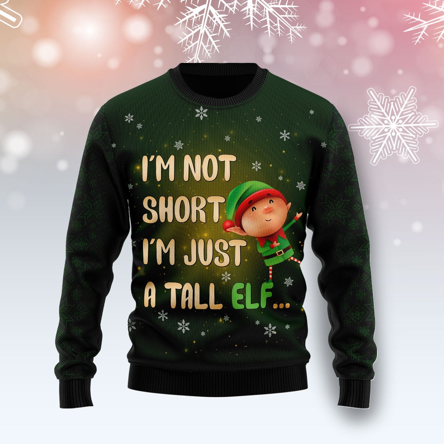 I‘m Not Shorts Ugly Christmas Sweater For Men & Women Christmas Gift Sweater US2121 - WeCustomit