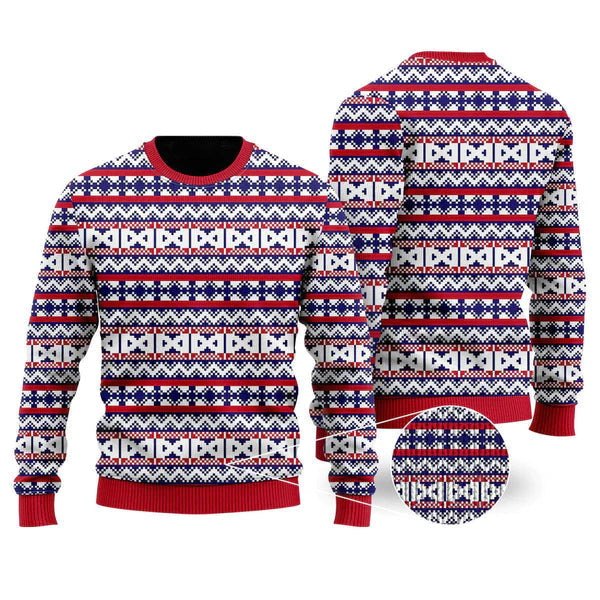 Vintage Knit Style Ugly Christmas Sweater For Men & Women Christmas Gift Sweater US1826 - WeCustomit