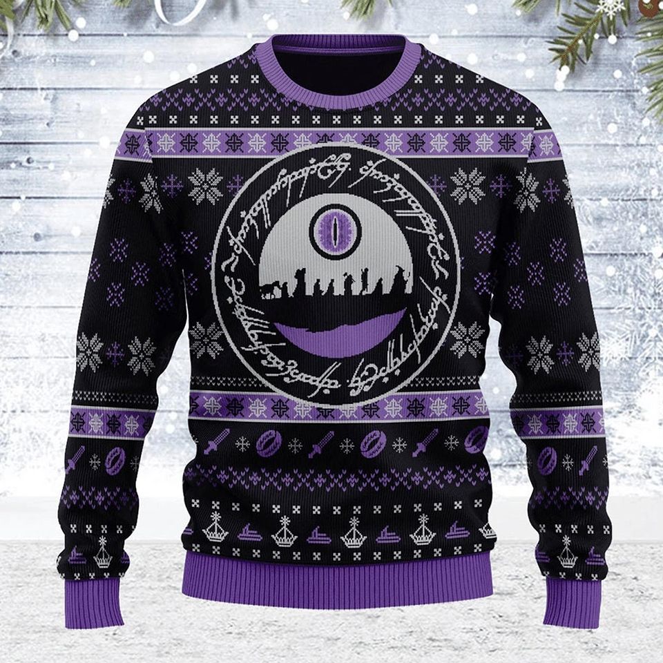 Lord Of The Ring Xmas Ugly Christmas Sweater For Men & Women Christmas Gift Sweater BH580 - WeCustomit