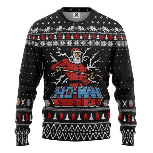 Santa Claus Ugly Christmas Sweater For Men & Women Christmas Gift Sweater US2739 - WeCustomit
