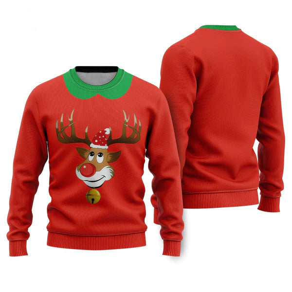 Merry Christmas Ugly Christmas Sweater For Men & Women Christmas Gift Sweater US1053 - WeCustomit