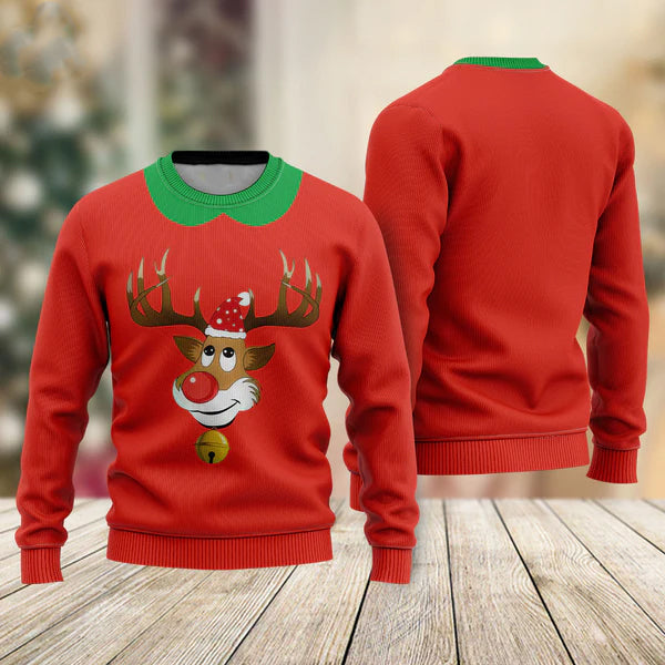 Merry Christmas Ugly Christmas Sweater For Men & Women Christmas Gift Sweater US1053 - WeCustomit