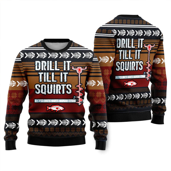Drill It Ugly Christmas Sweater For Men & Women Christmas Gift Sweater US2374 - WeCustomit