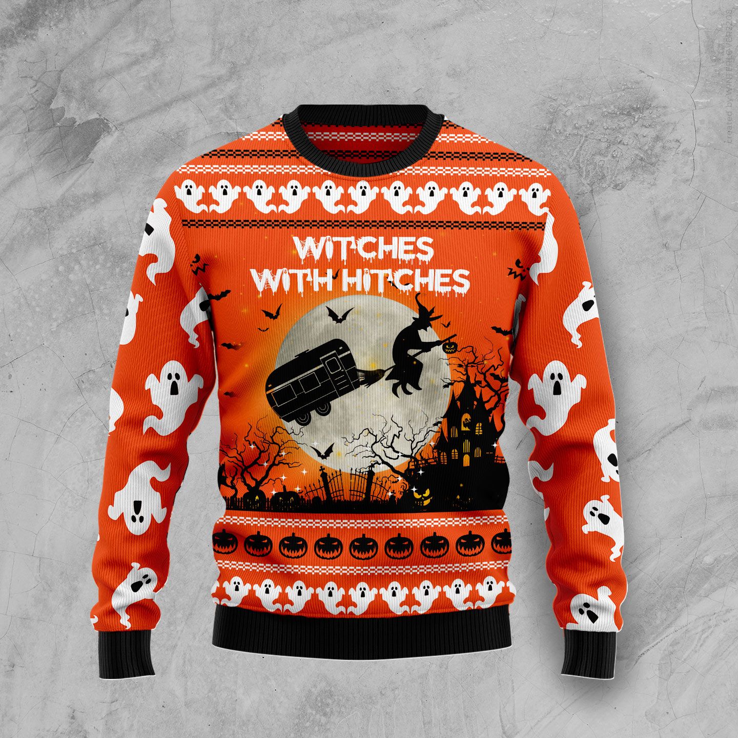 Witch Ugly Halloween Sweater For Men & Women Halloween Gift Sweater US1022 - WeCustomit