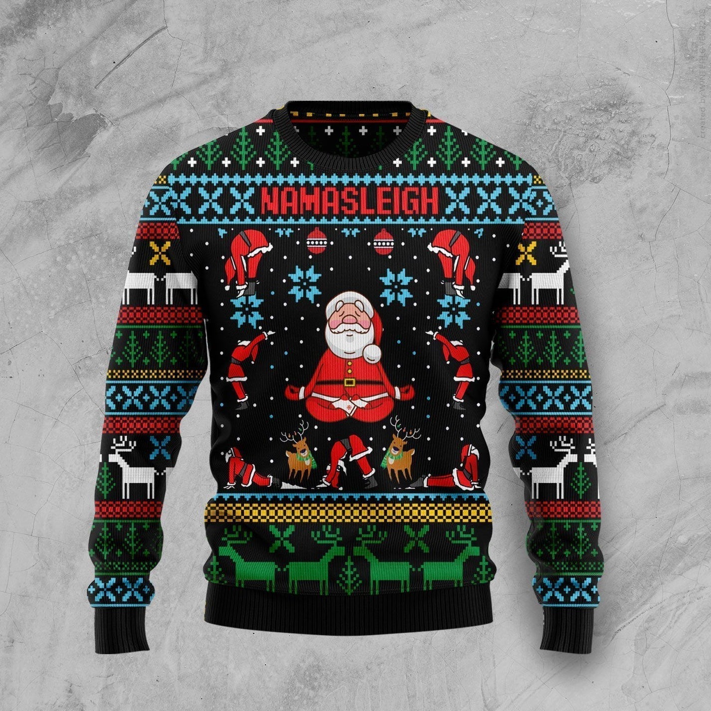 Namasleigh Christmas Ugly Christmas Sweater For Men & Women Christmas Gift Sweater US1467 - WeCustomit