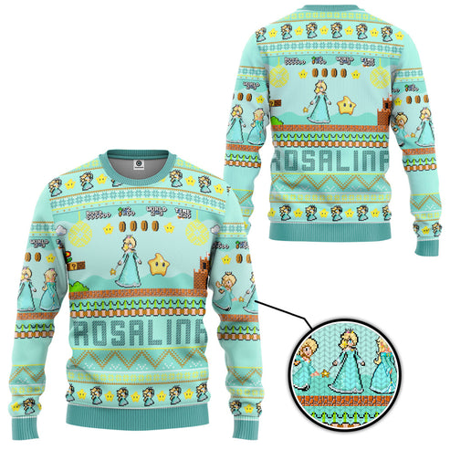 Sup.er Mar.io Rosalina Ugly Christmas Sweater For Men & Women Christmas Gift Sweater US4251 - WeCustomit