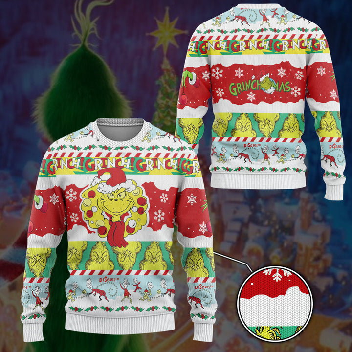 The Funny Character With Santa Hat Ugly Christmas Sweater For Men & Women Christmas Gift Sweater BH670 - WeCustomit