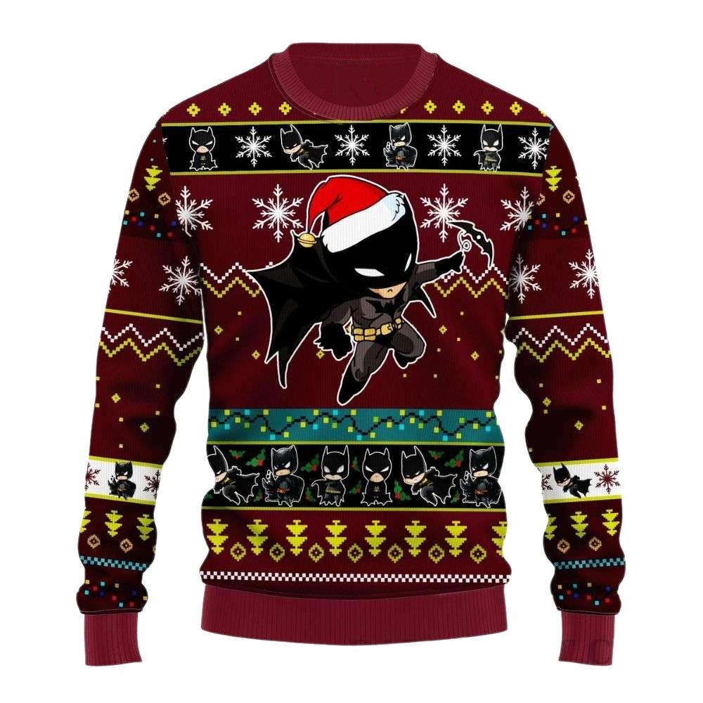 The Batman Ugly Christmas Sweater For Men & Women Christmas Gift Sweater US4074 - WeCustomit