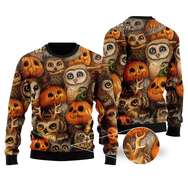 Halloween Ugly Christmas Sweater For Men & Women Christmas Gift Sweater US1024 - WeCustomit