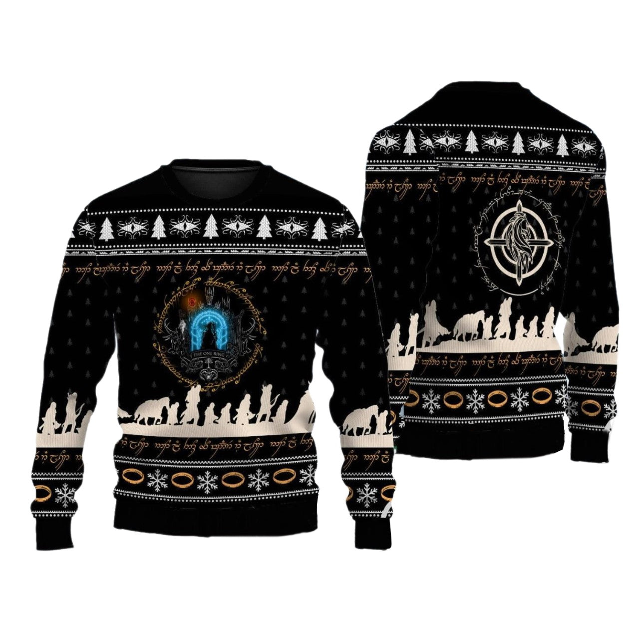 LOTR Movies Ugly Christmas Sweater For Men & Women Christmas Gift Sweater US3940 - WeCustomit
