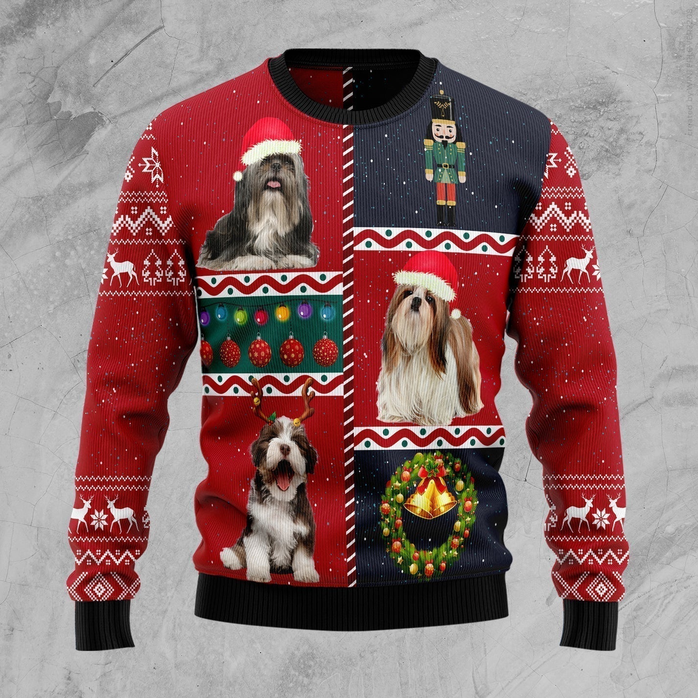 Vintage Ugly Christmas Sweater For Men & Women Christmas Gift Sweater US3358 - WeCustomit