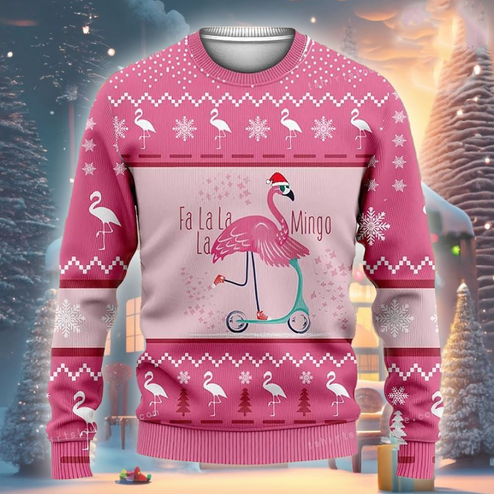 Fa La La La Mingo Ugly Christmas Sweater For Men & Women Christmas Gift Sweater US2728 - WeCustomit