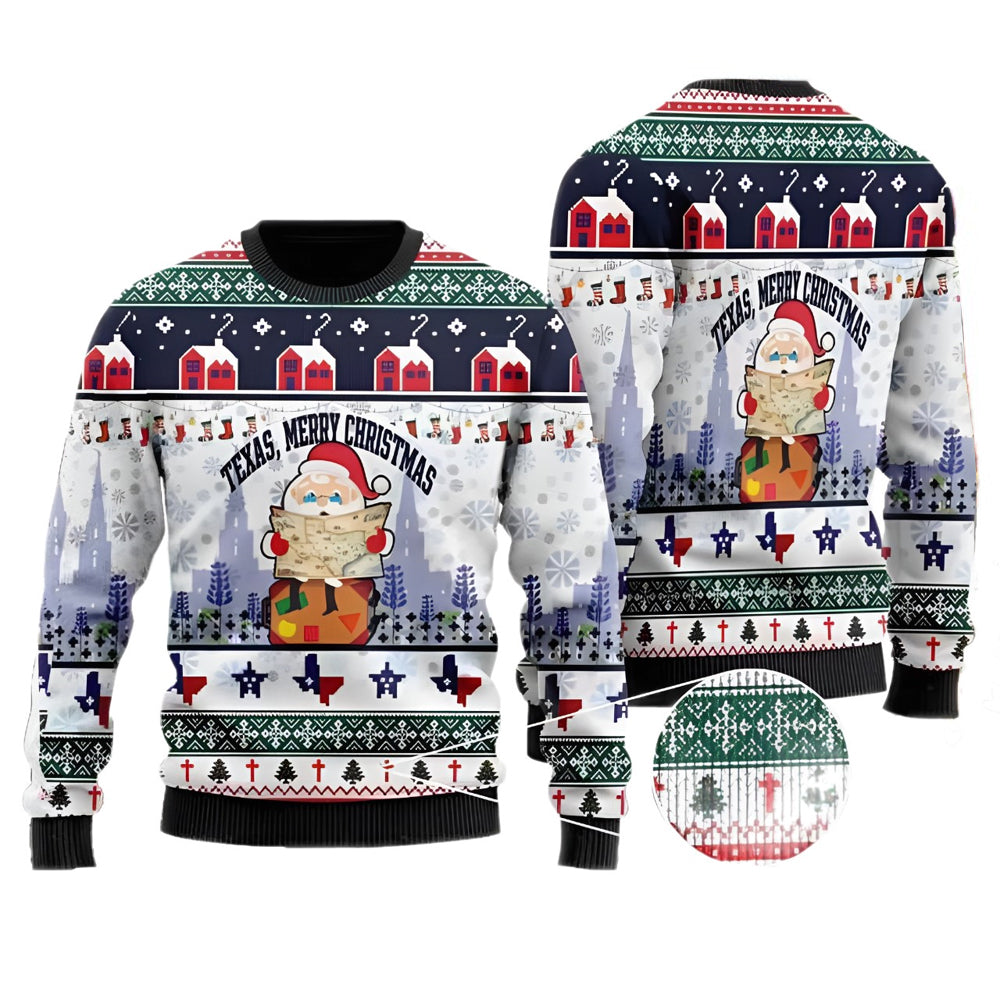 The Bea.tles Funny Unisex Ugly Christmas Sweater For Men & Women Christmas Gift Sweater US4045 - WeCustomit