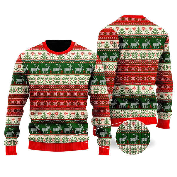 Vintage Tacky Christmas Ugly Christmas Sweater For Men & Women Christmas Gift Sweater US1141 - WeCustomit