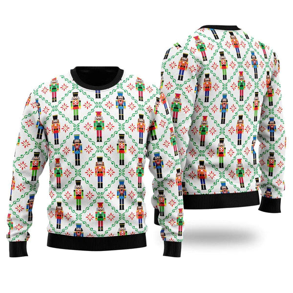Funny Nutcracker Ugly Christmas Sweater For Men & Women Christmas Gift Sweater US1586 - WeCustomit