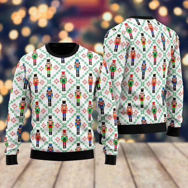 Funny Nutcracker Ugly Christmas Sweater For Men & Women Christmas Gift Sweater US1586 - WeCustomit