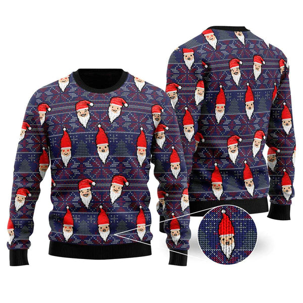 Funny Santa Christmas Ugly Christmas Sweater For Men & Women Christmas Gift Sweater US1589 - WeCustomit