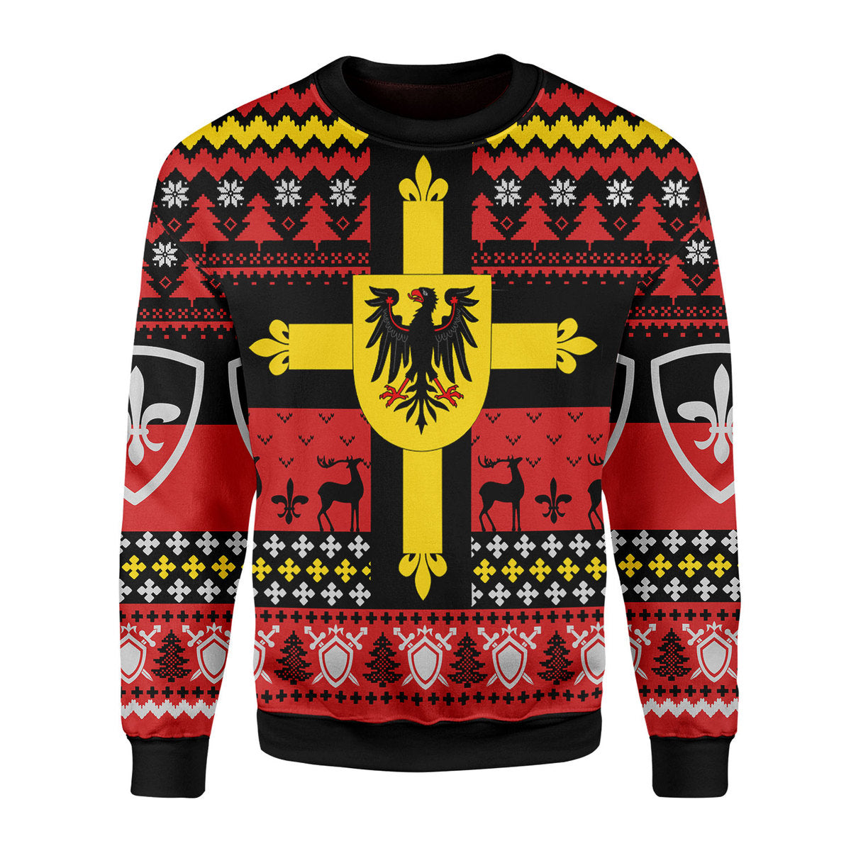 Teutonic Knights Christmas Ugly Christmas Sweater For Men & Women Christmas Gift Sweater PT2001 - WeCustomit