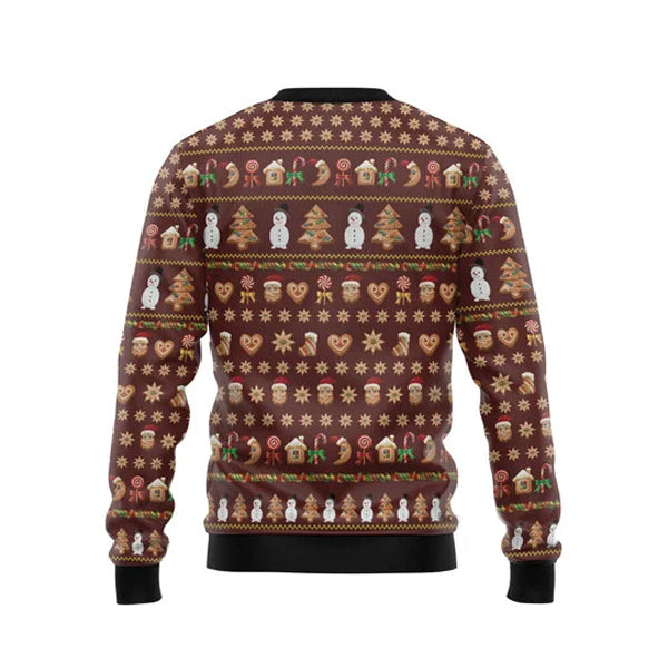 Baked Baking Lovers Ugly Christmas Sweater For Men & Women Christmas Gift Sweater US3247 - WeCustomit