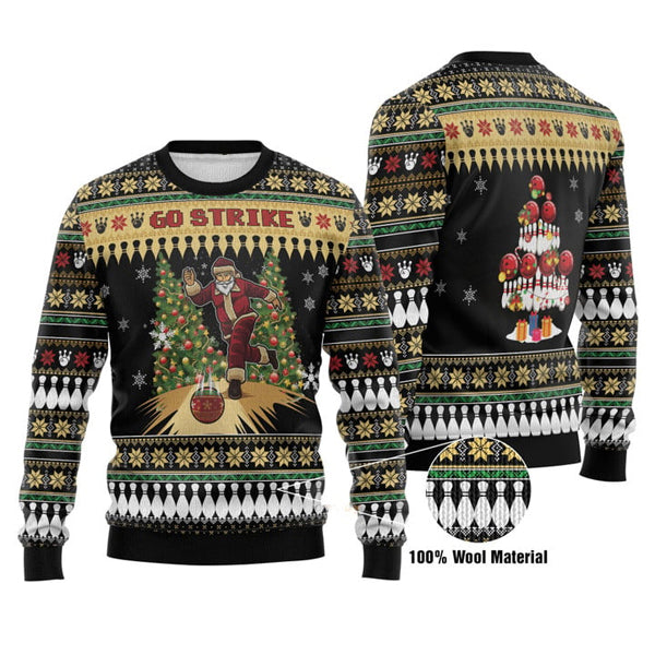 Funny Santa Ugly Christmas Sweater For Men & Women Christmas Gift Sweater US3234 - WeCustomit