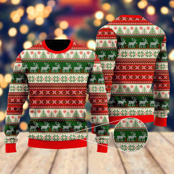 Vintage Tacky Christmas Ugly Christmas Sweater For Men & Women Christmas Gift Sweater US1141 - WeCustomit