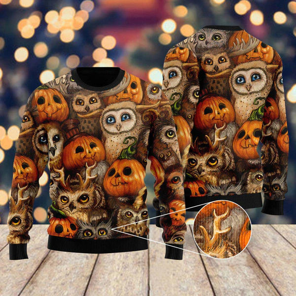 Halloween Ugly Christmas Sweater For Men & Women Christmas Gift Sweater US1024 - WeCustomit