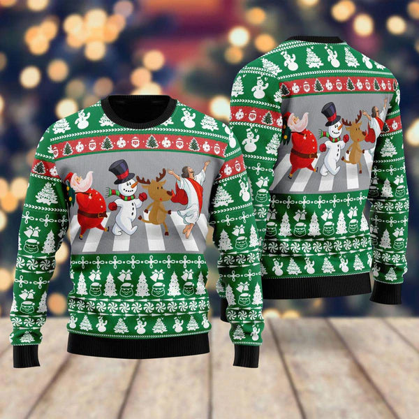 The Christmas Day Ugly Christmas Sweater For Men & Women Christmas Gift Sweater US1136 - WeCustomit