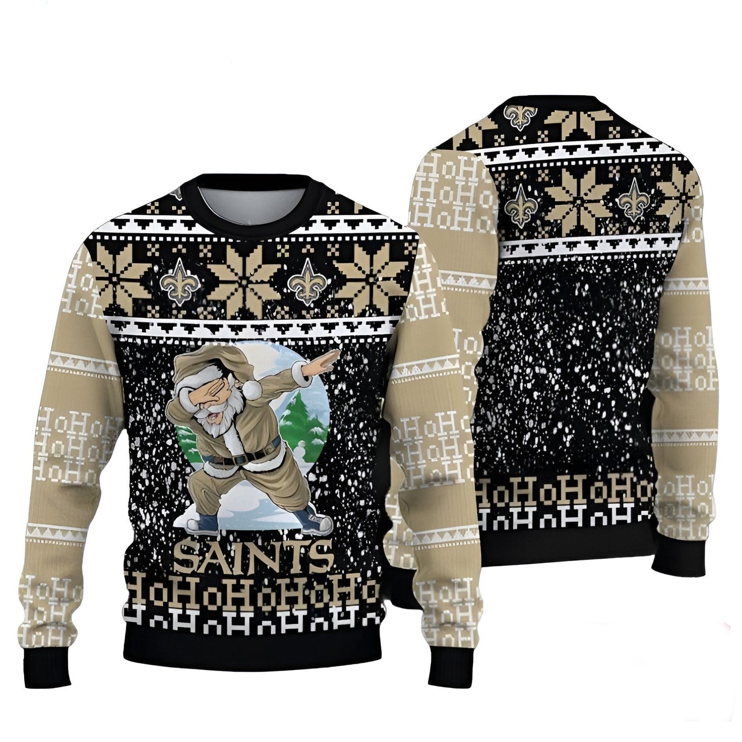 Santa Claus Ugly Christmas Sweater For Men & Women Christmas Gift Sweater US3000 - WeCustomit