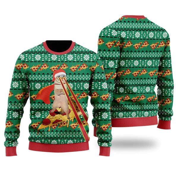 Cat Ugly Christmas Sweater For Men & Women Christmas Gift Sweater US1768 - WeCustomit