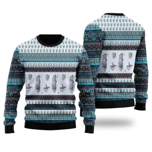 Awesome Indian Floral Ugly Christmas Sweater For Men & Women Christmas Gift Sweater US1971 - WeCustomit