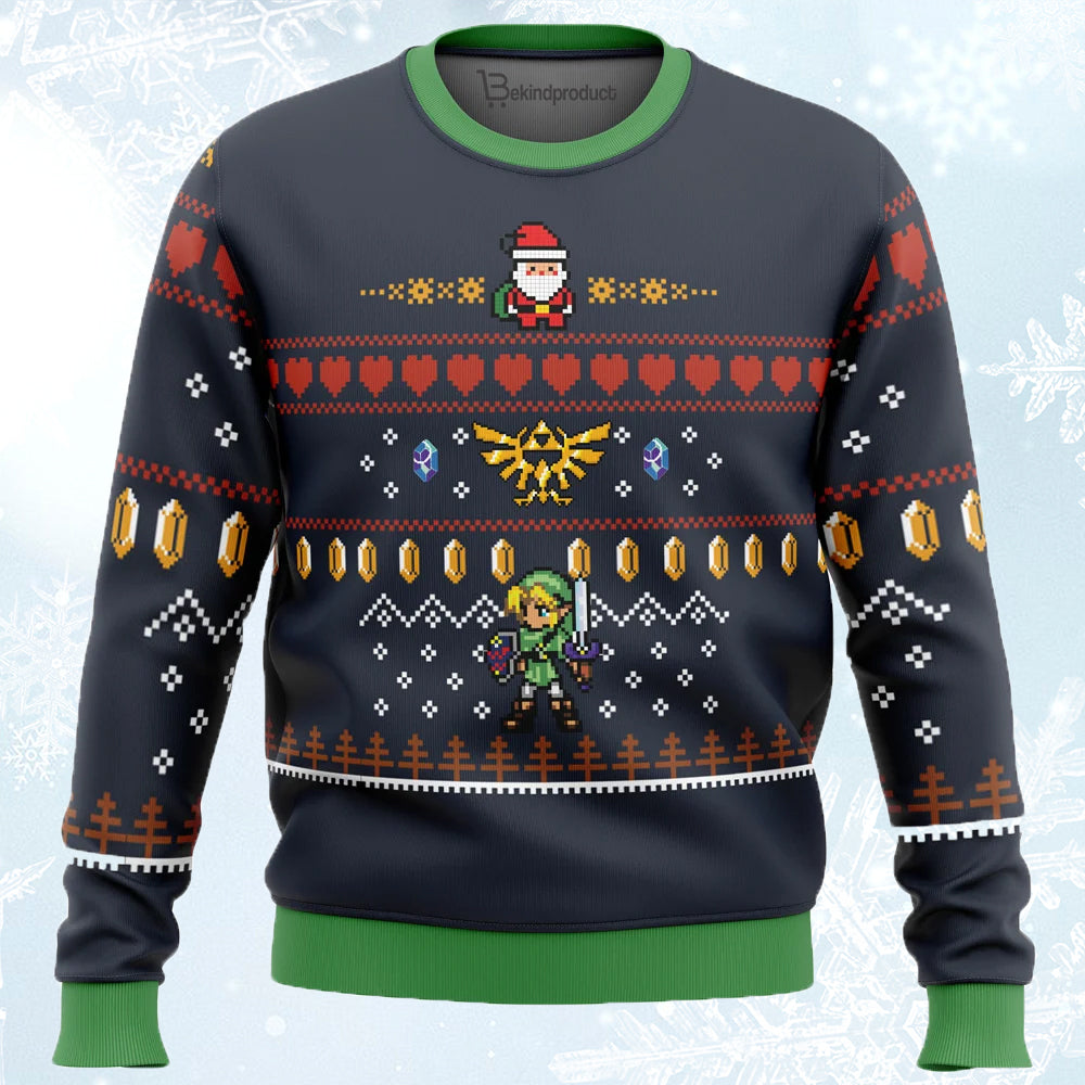 Legend Of Zelda Ugly Christmas Sweater For Men & Women Christmas Gift Sweater PT748 - WeCustomit