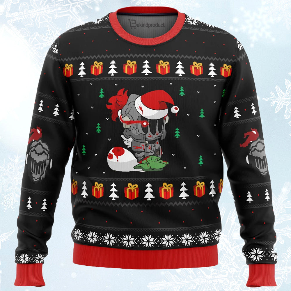 Chibi Slayer Goblin Slayer Ugly Christmas Sweater For Men & Women Christmas Gift Sweater PT746 - WeCustomit