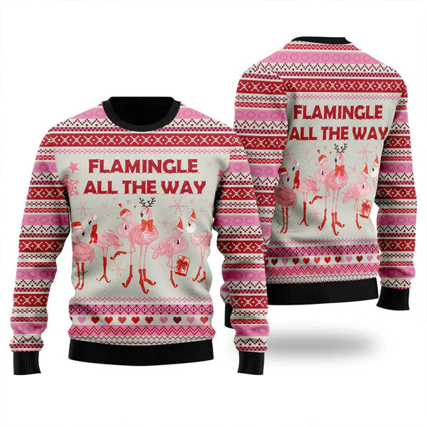 Flamingle All The Ways Ugly Christmas Sweater For Men & Women Christmas Gift Sweater US1977 - WeCustomit