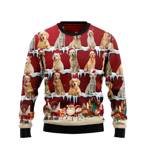Cute Dog Ugly Christmas Sweater For Men & Women Christmas Gift Sweater US1487 - WeCustomit