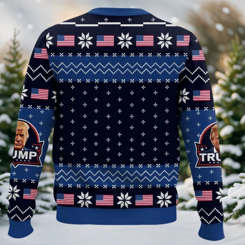 Santa’s Favorite President Trump Christmas Ugly Sweater DL009 - WeCustomit