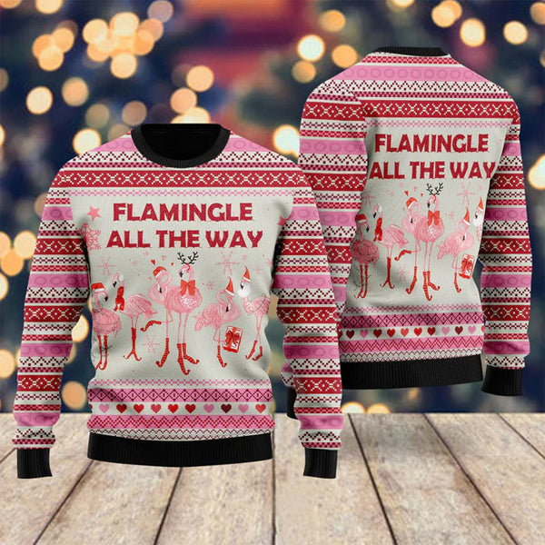 Flamingle All The Ways Ugly Christmas Sweater For Men & Women Christmas Gift Sweater US1977 - WeCustomit