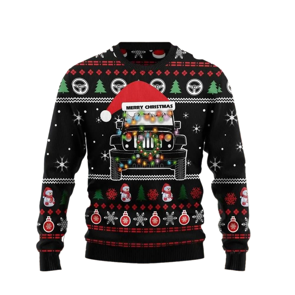 Merry Christmas Ugly Christmas Sweater For Men & Women Christmas Gift Sweater US2756 - WeCustomit