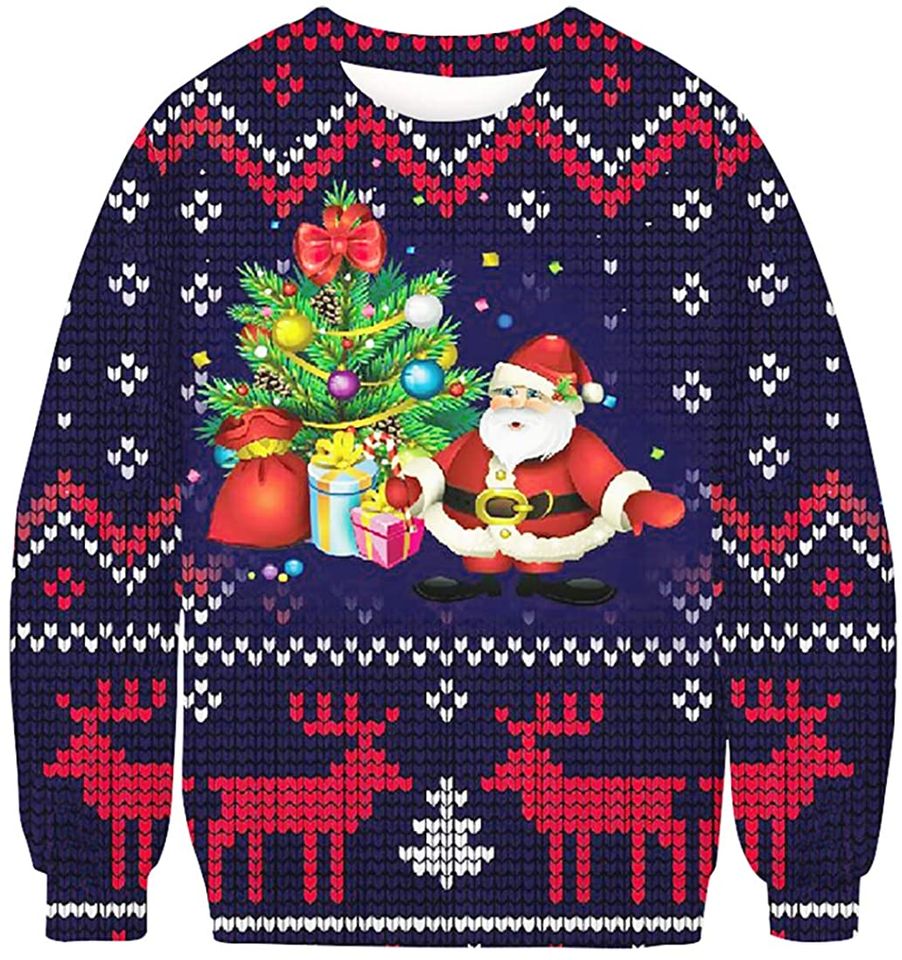 Funny Santa Ugly Christmas Sweater For Men & Women Christmas Gift Sweater PT1459 - WeCustomit