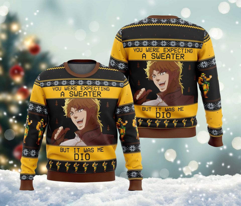 It Was Me Dio Ugly Christmas Sweater For Men & Women Christmas Gift Sweater PT1049 - WeCustomit