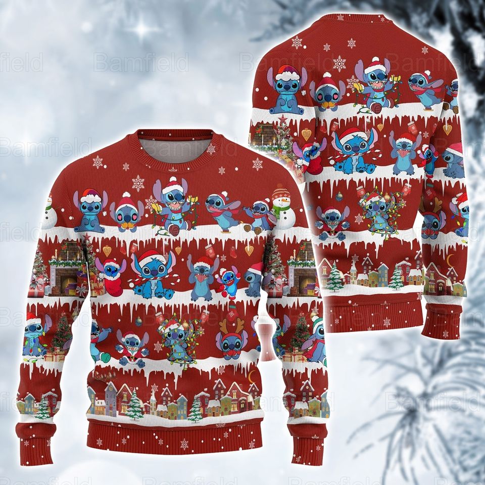 Stitchxmas Ugly Christmas Sweater For Men & Women Christmas Gift Sweater PT1057 - WeCustomit