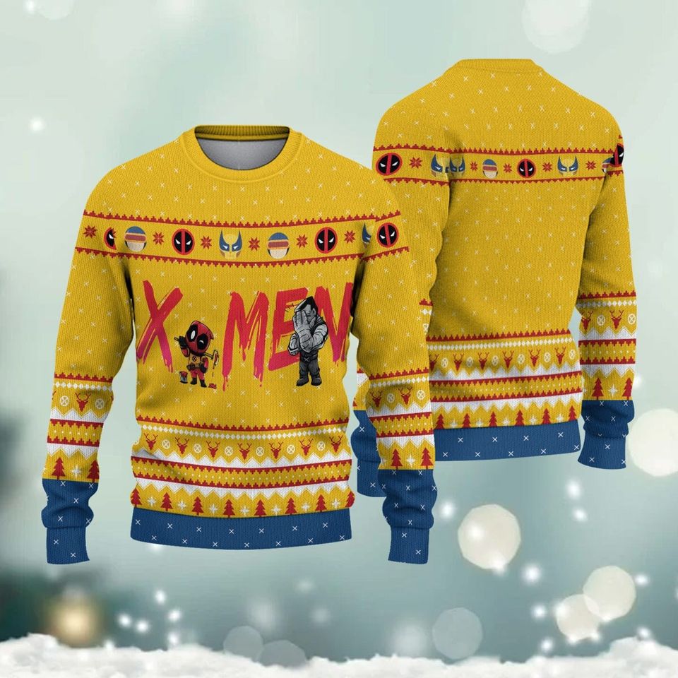Mutants Deadpool Ugly Christmas Sweater For Men & Women Christmas Gift Sweater BH689 - WeCustomit