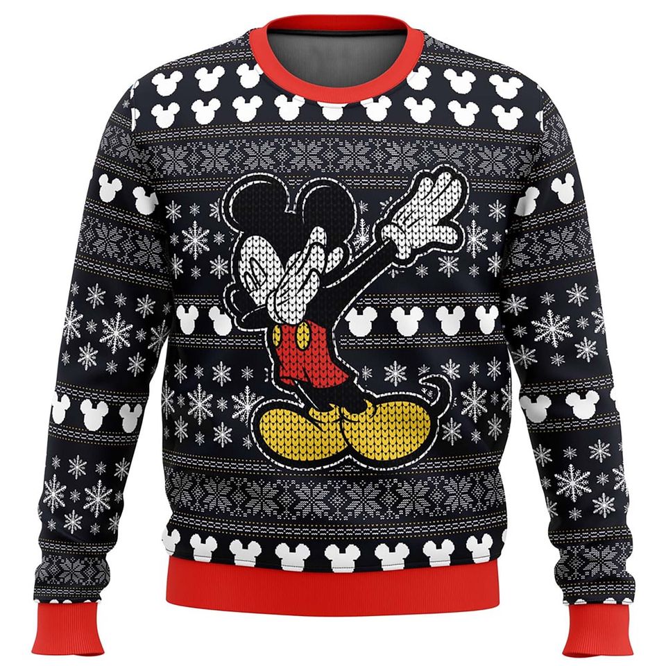 Funn Mosue Ugly Christmas Sweater For Men & Women Christmas Gift Sweater BH704 - WeCustomit