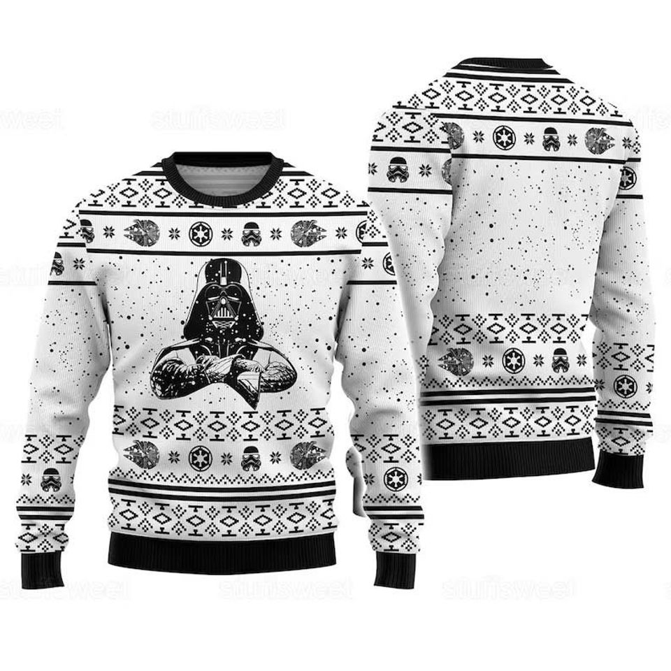 Galaxy Dad Ugly Christmas Sweater For Men & Women Christmas Gift Sweater PT1075 - WeCustomit