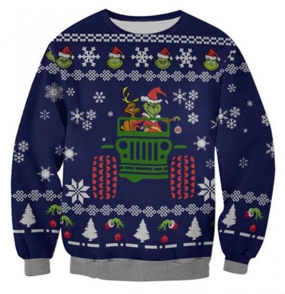 On Jeepp Christmas Ugly Christmas Sweater For Men & Women Christmas Gift Sweater PT1081 - WeCustomit
