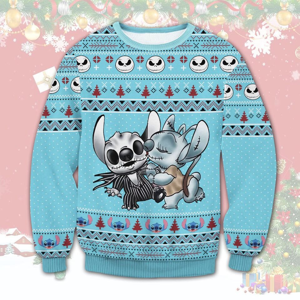 Nightmare Ugly Christmas Sweater For Men & Women Christmas Gift Sweater PT1089 - WeCustomit