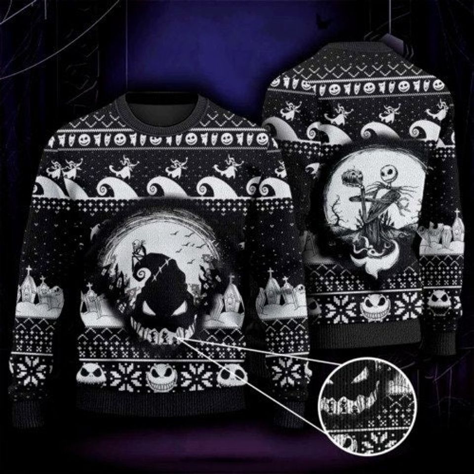 Horror Nightmare Ugly Christmas Sweater For Men & Women Christmas Gift Sweater PT1135 - WeCustomit