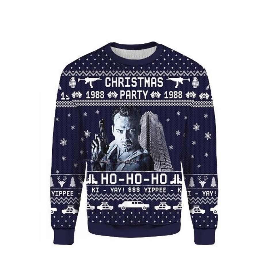 Christmas 1988 Party Ho Ho ho Ugly Christmas Sweater For Men & Women Christmas Gift Sweater PT1136 - WeCustomit