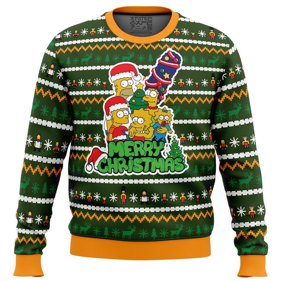 Family Tradition The Simpsons Ugly Christmas Sweater For Men & Women Christmas Gift Sweater BH746 - WeCustomit