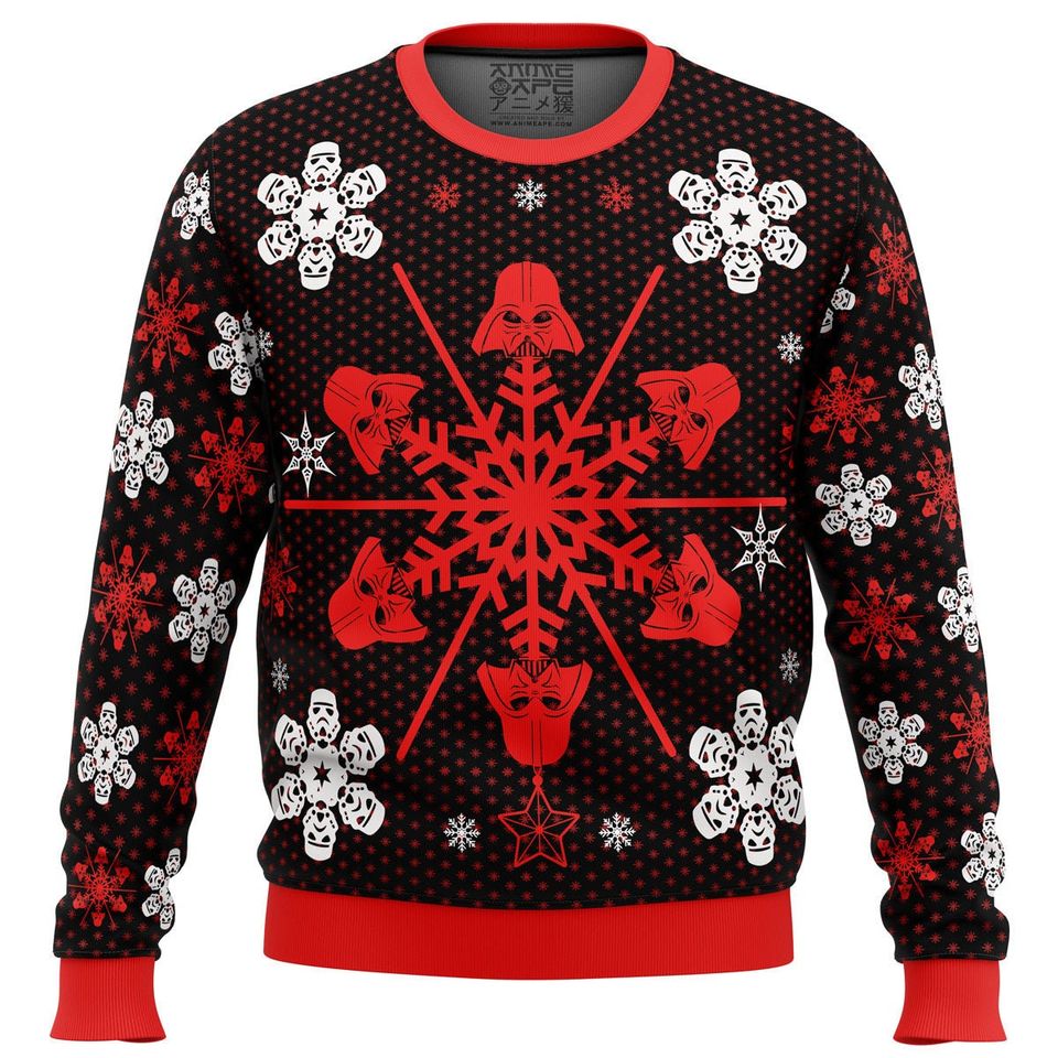 Empire Snowflakes Ugly Christmas Sweater For Men & Women Christmas Gift Sweater BH758 - WeCustomit